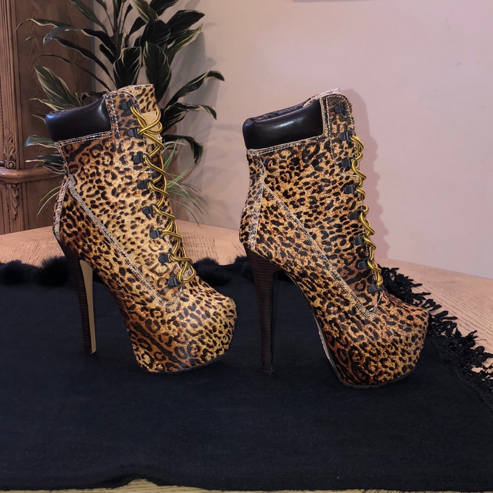 Zigi Girl Z Jo Platform  Pony Hair Leather Booties